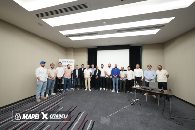 Citadeli presented the Italian brand Mapei to the construction sector