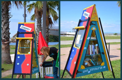 The “Library of the Square” opened in the Anaklia Boulevard with the support of “Citadel” and under initiative of the “Equilibrium” movement