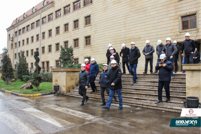 Metallic factory information tour in Baku