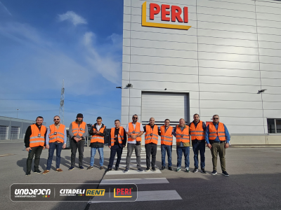 Representative visit to the PERI plant in Germany