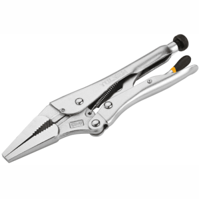 TOL135-10053 long nose locking pliers with metal handle  9