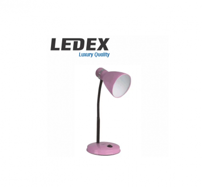 LEDEX-72112 მაგიდის სანათი Swan ვარდისფერი