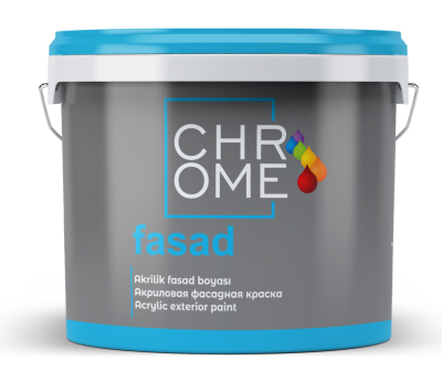 ფასადის საღებავი Chrome Fasad 3.5 kg C