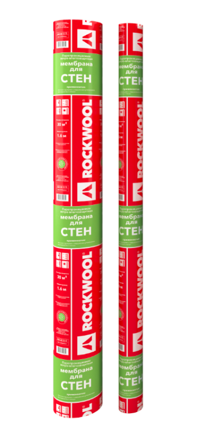 მემბრანა ROCKWOOL კედლისთვის (70 კვ/მ)