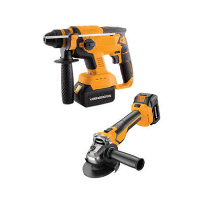 Keengross KG-83634B 20V პნევმატური დრელი + კუთხსახეხი
