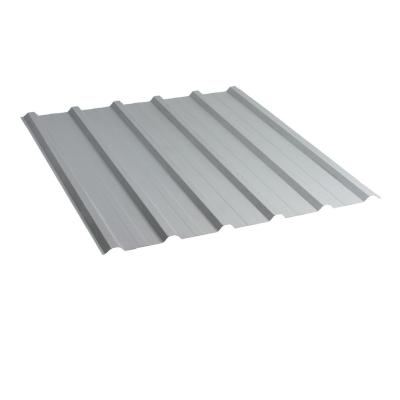 პროფილირებული ფერადი თუნუქის სახურავი  0.50x1140 RAL 9006 WRINKLE (ტრაპეცია, H22)