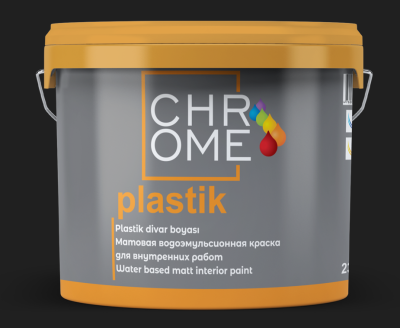 ინტერიერის საღებავი Chrome Plastik 25 kg C