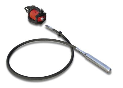 concrete vibrator capsule + hose VIBRATOR CF38 DIAM.38 MM.FEX.SHAFT 5 MT.Nr