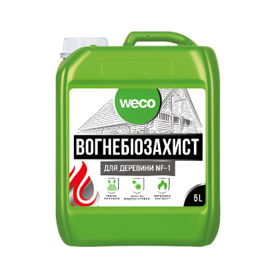 Anti-fire antiseptic solution Weco 5 L colorless