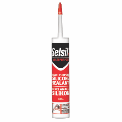 SEL28- სილიკონი selsil-universal 280GR გამჭვირვალე