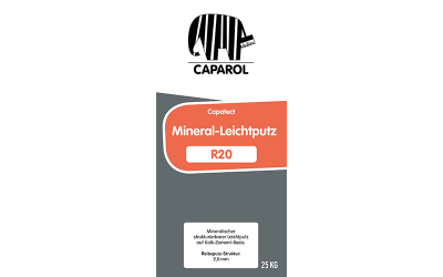 დეკორატიული, მსუბუქი ბათქაშის მშრალი ნარევი მინერალურ ბაზაზე - Capatect-Mineral-Leichtputze R&K