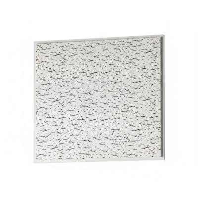 შეკიდული ჭერის ფილები PVC. ლამინ. თაბაშ. ფუძეზე 595*595მმ