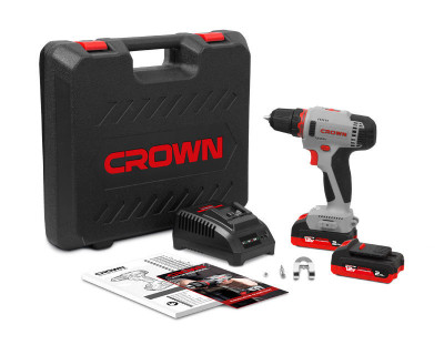 Электрическая Отвертка CROWN CT21081H-2 BMC 12V V-MAX 2Ah