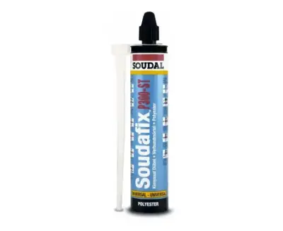 ქიმიური ანკერი 300მლ (ნაცრისფერი)-SOUDAFIX P300-ST 300 ML POLYESTER