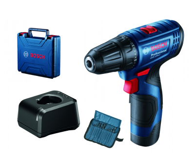 აკუმულატორიანი შურუპსახრახნი  GSR 120 Li (2x2,0Ah)