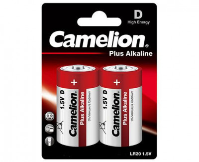 ელემენტი Camelion Plus Alkaline D LR20-BP2