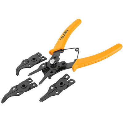 TOL141-10100 Pliers set with metal, rubber handle 160MM,6"