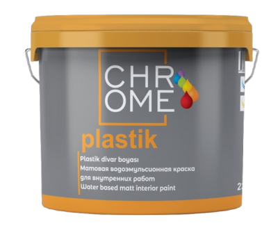 ინტერიერის საღებავი Chrome Plastik 25 kg B