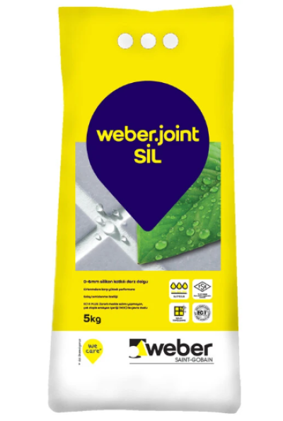 White Grout WEBER JOINT SIL 400-BEYAZ 5 KG
