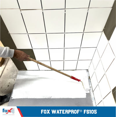 რეზინო-პოლიმერული ჰიდროიზოლაცია FOX WATERPROF FS105 WHİTE 20kg