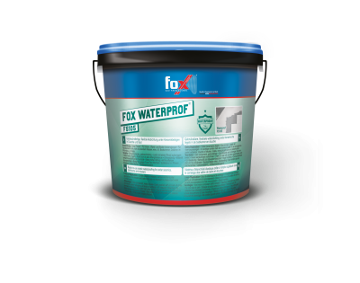 რეზინო-პოლიმერული ჰიდროიზოლაცია FOX WATERPROF FS105 WHİTE 20kg