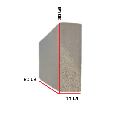 აირბლოკი D500 60*30*10 სმ